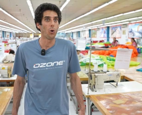 Inside ozone factory